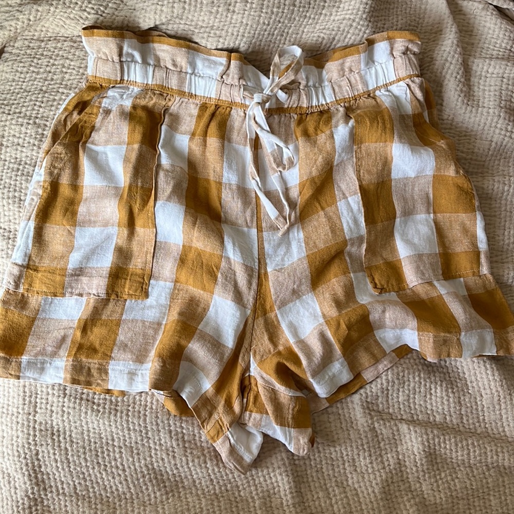 Gingham Shorts